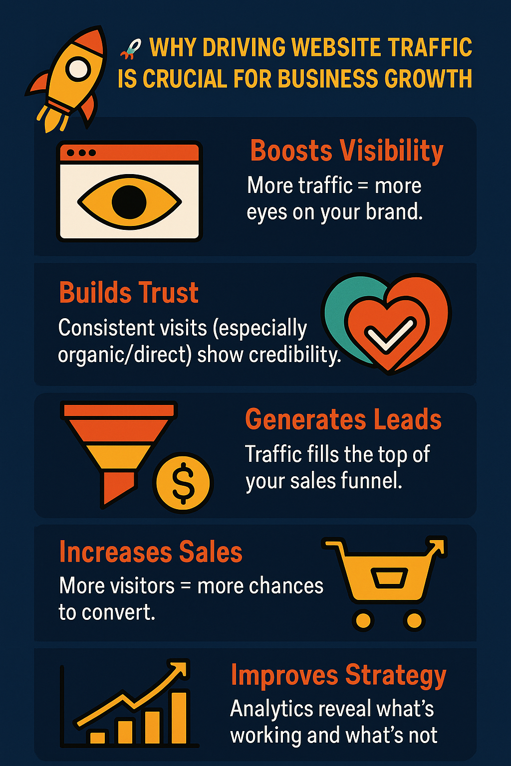 Why Driving Website Traffic Is Crucial for Business Growth Why Driving Website Traffic Is Crucial for Business Growth