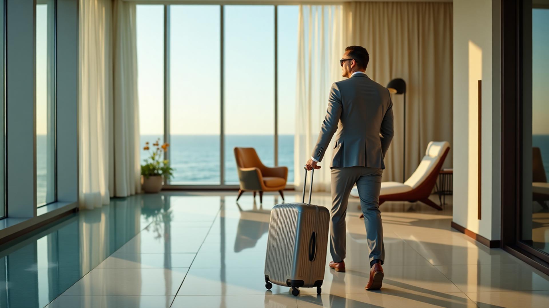 Luxury travel destination showcasing premium travel experiences