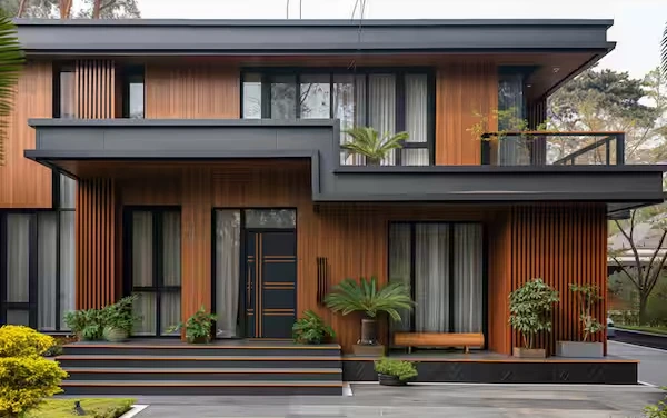 Composite siding accent detail