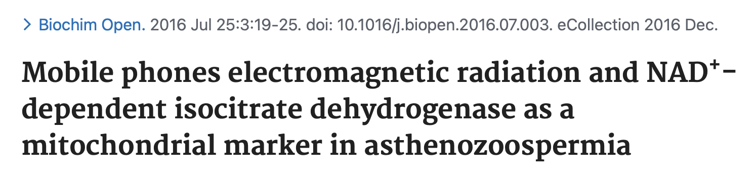 straling mobiele telefoons meetbaar effect op mitochondriale functie straling mobiele telefoons meetbaar effect op mitochondriale functie