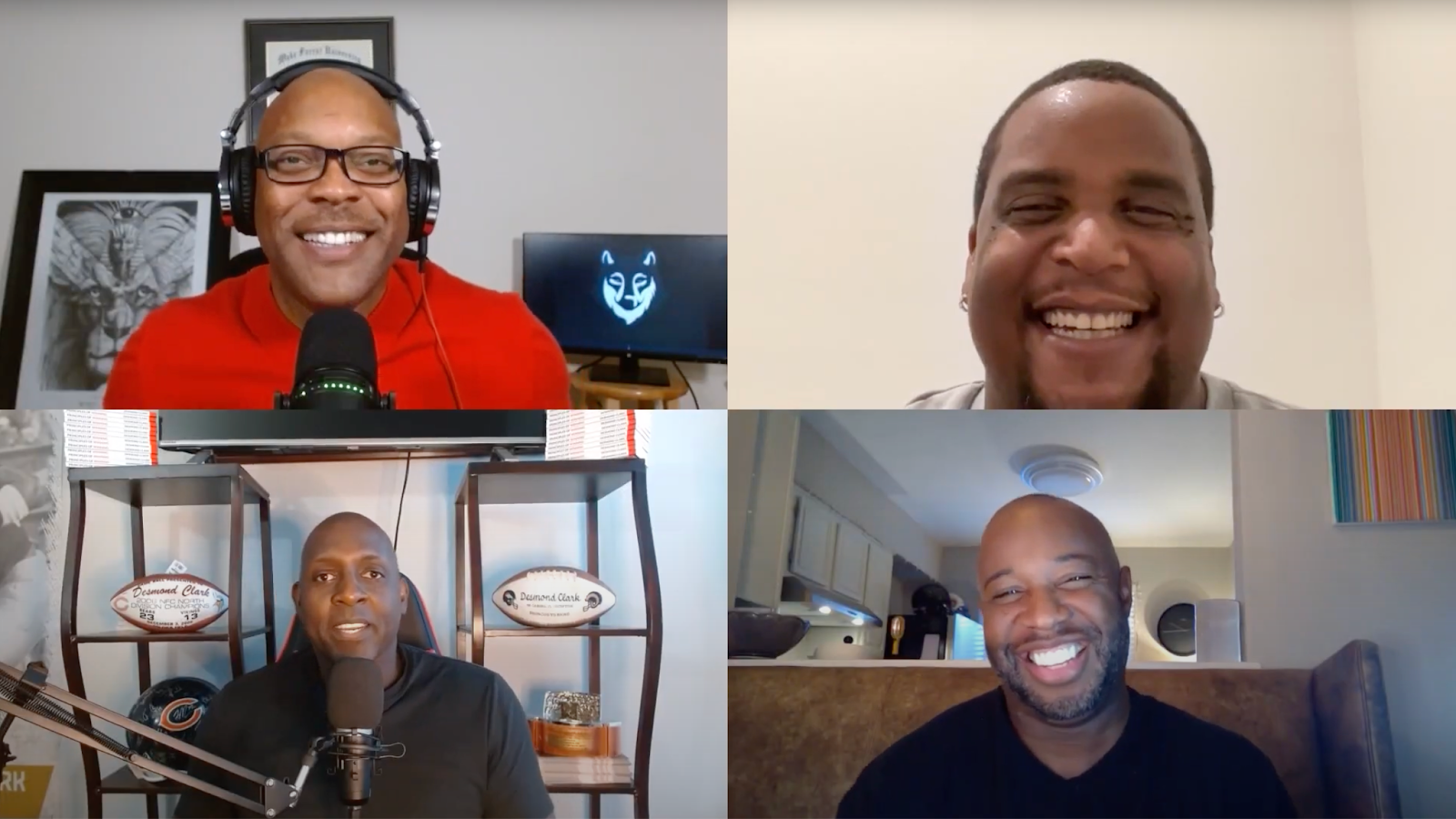 Podcast photo of NFL vets