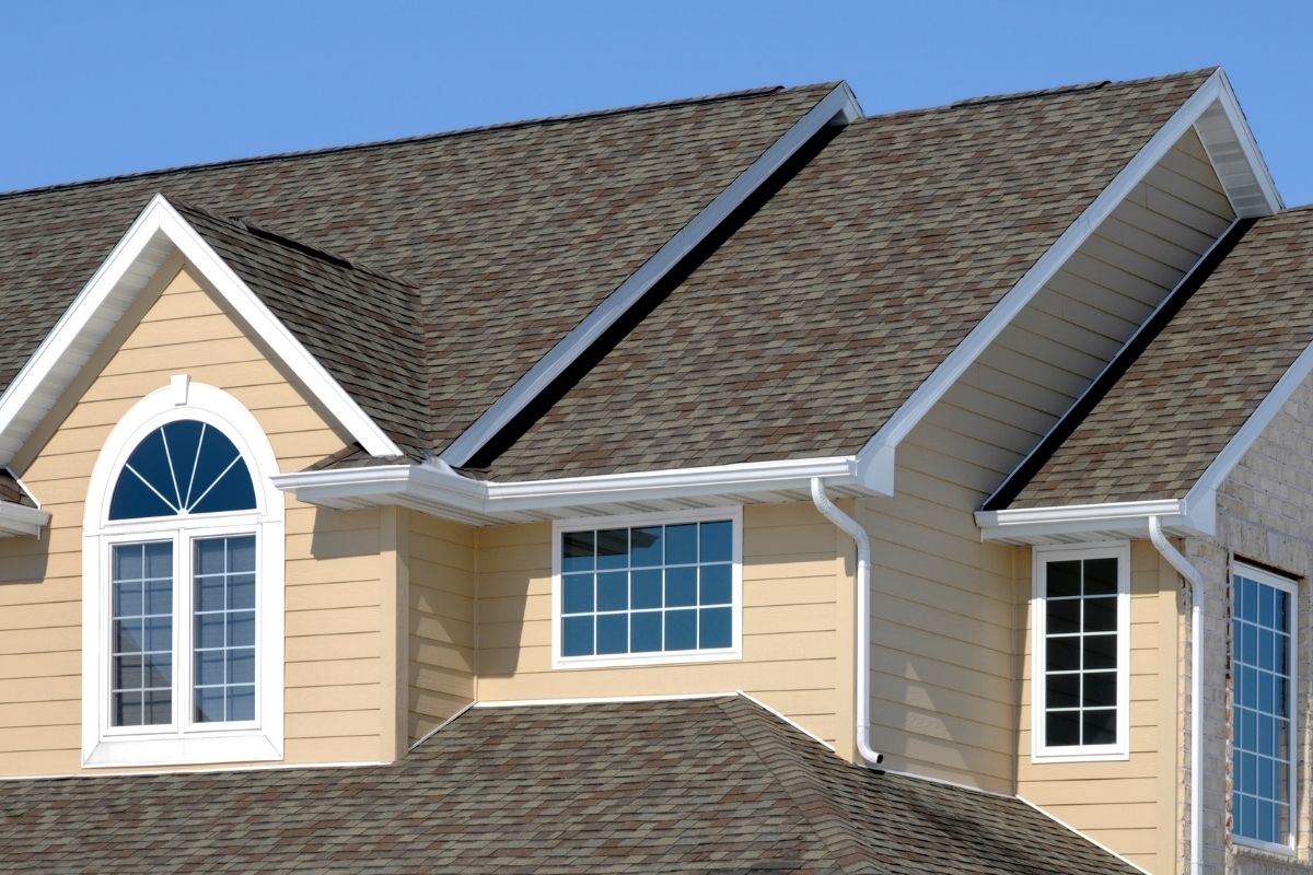 a house with a solid roofings and sidings a house with a solid roofings and sidings