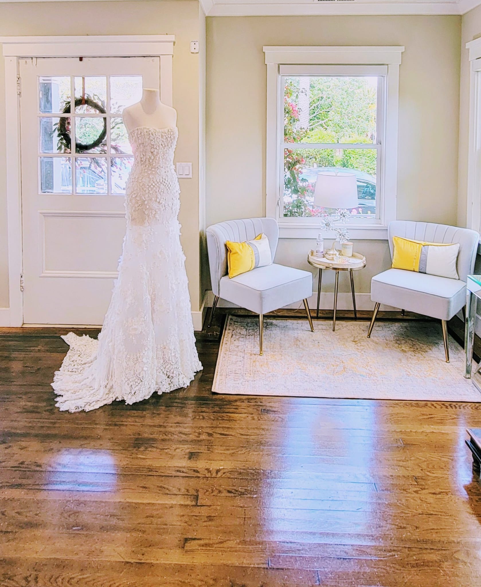 Nouvelle Vogue Bridal Boutique interior store Nouvelle Vogue Bridal Boutique interior store