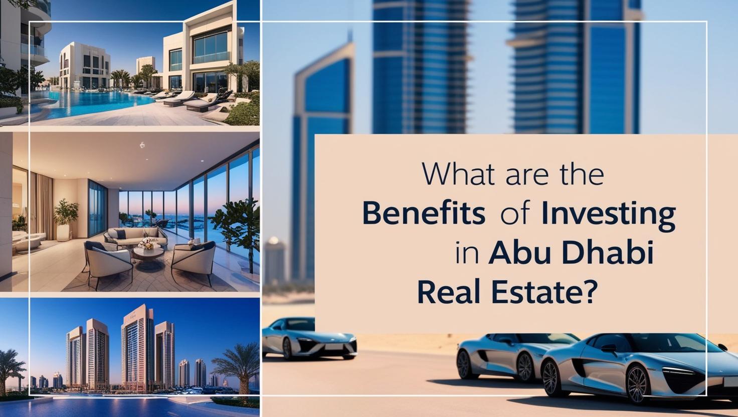 What are the benefits of investing in Abu Dhabi real estate? What are the benefits of investing in Abu Dhabi real estate?