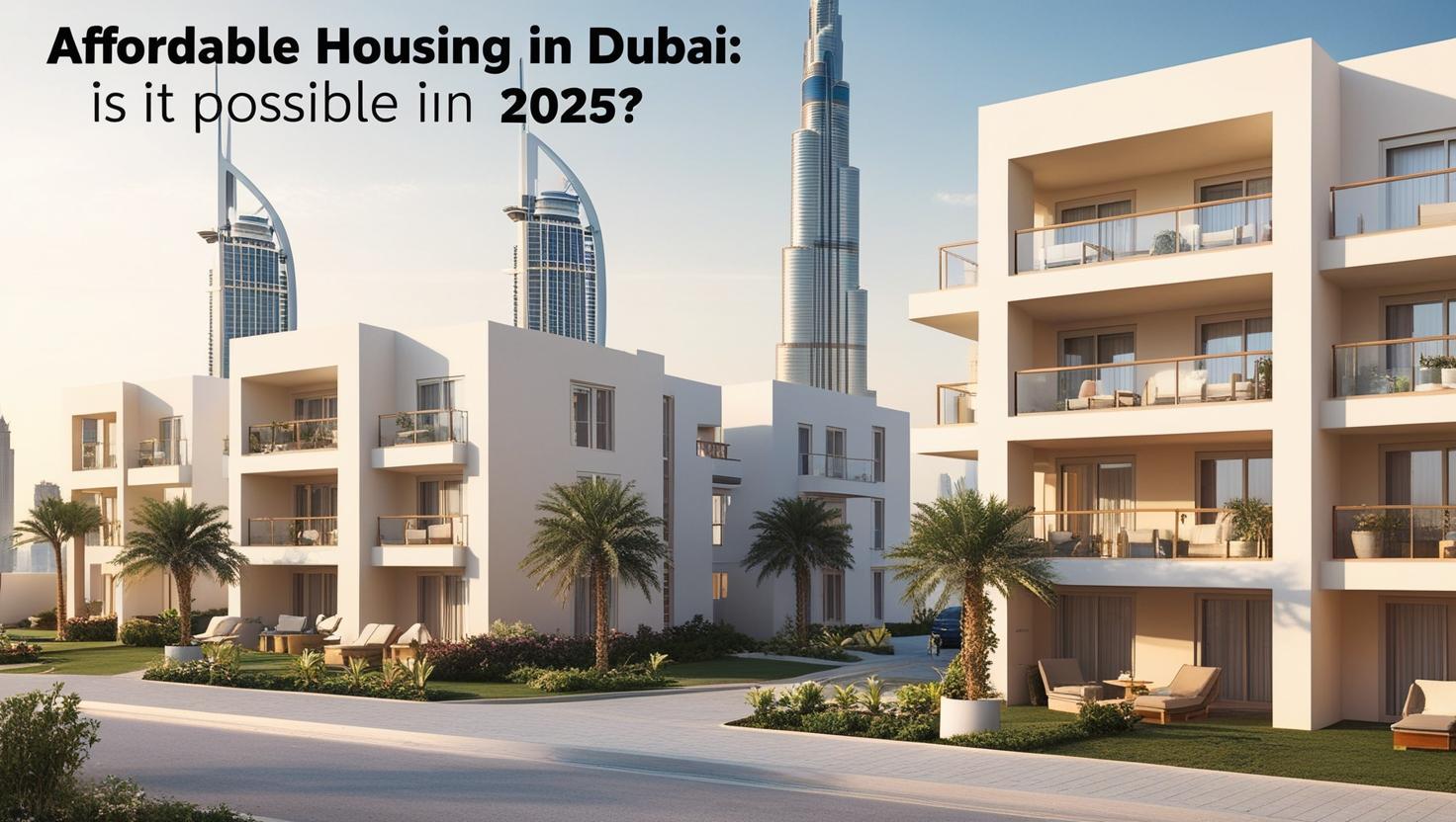 Affordable Housing in Dubai: Is It Possible in 2025? Affordable Housing in Dubai: Is It Possible in 2025?