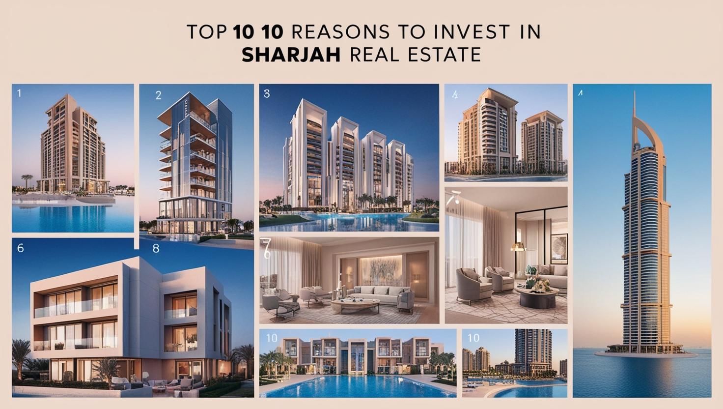 Top 10 reasons to invest in Sharjah real-estate Top 10 reasons to invest in Sharjah real-estate