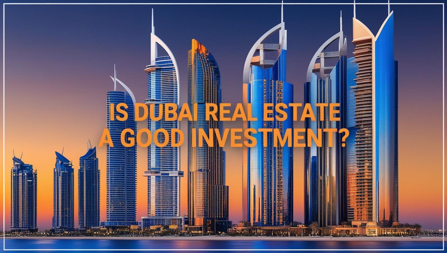 Is Dubai real estate a good Investment? Is Dubai real estate a good Investment?