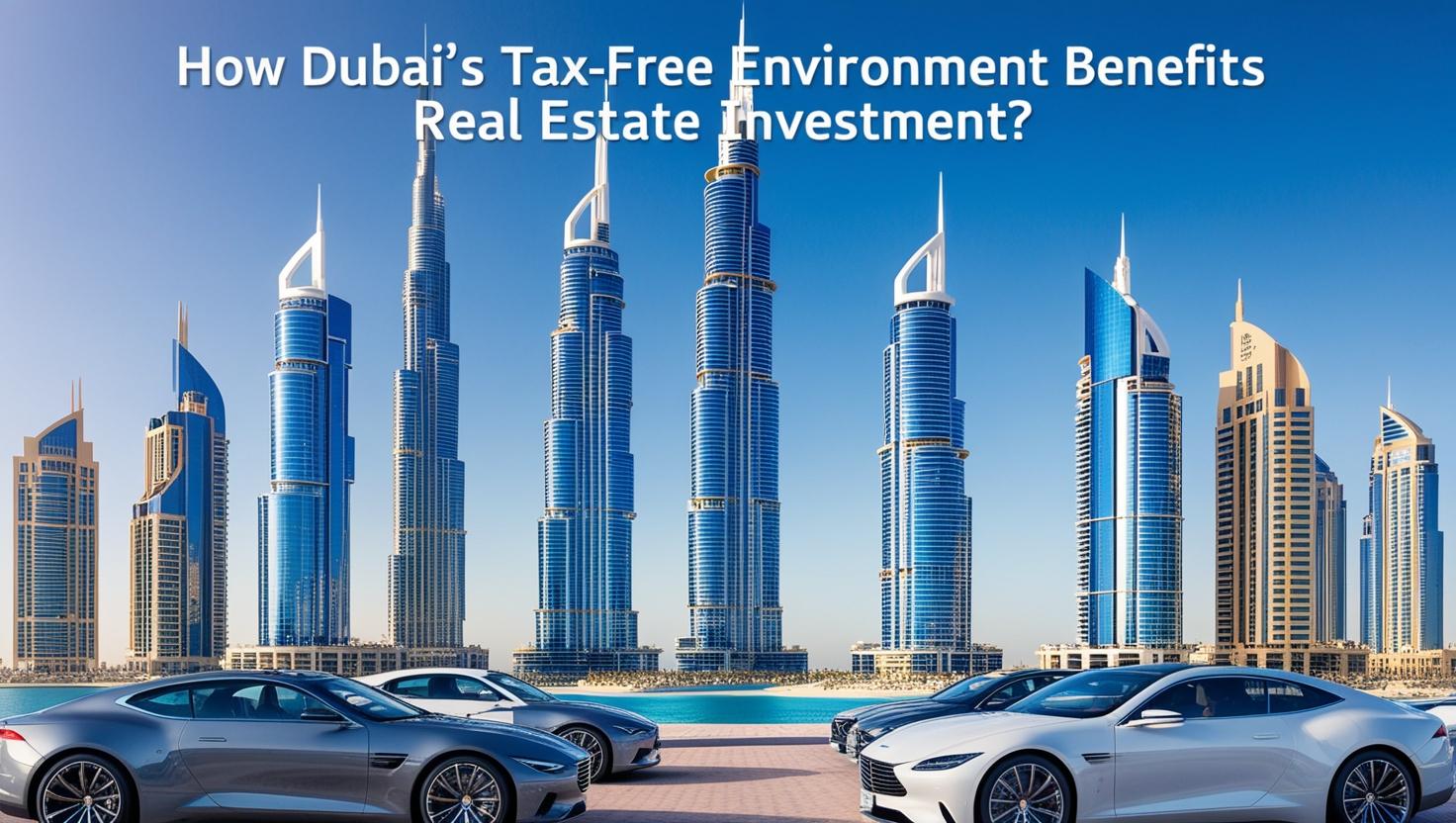 How Dubai’s Tax-Free Environment Benefits Real Estate Investment How Dubai’s Tax-Free Environment Benefits Real Estate Investment