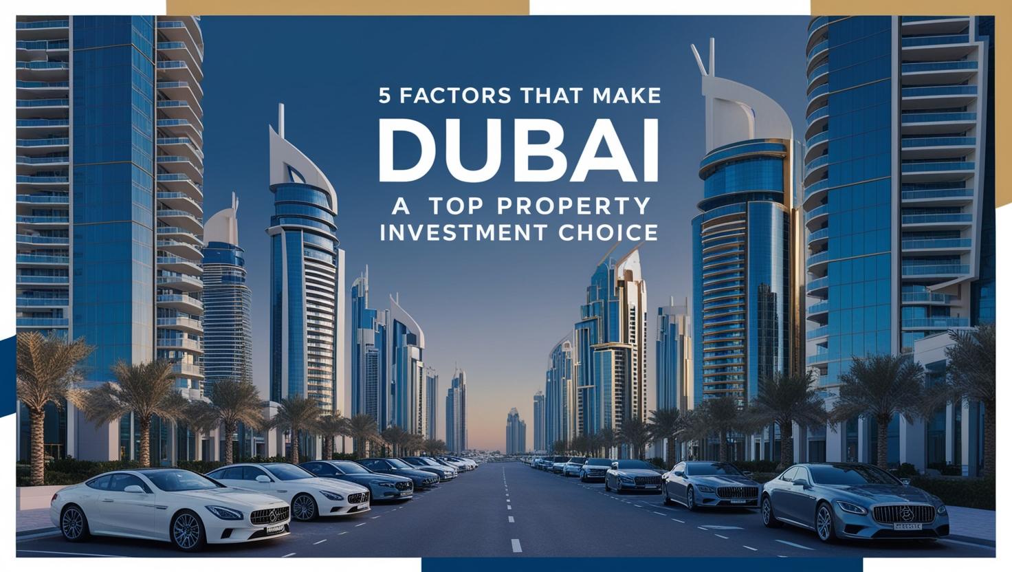 5 Key Factors That Make Dubai a Top Choice for Property Investment 5 Key Factors That Make Dubai a Top Choice for Property Investment