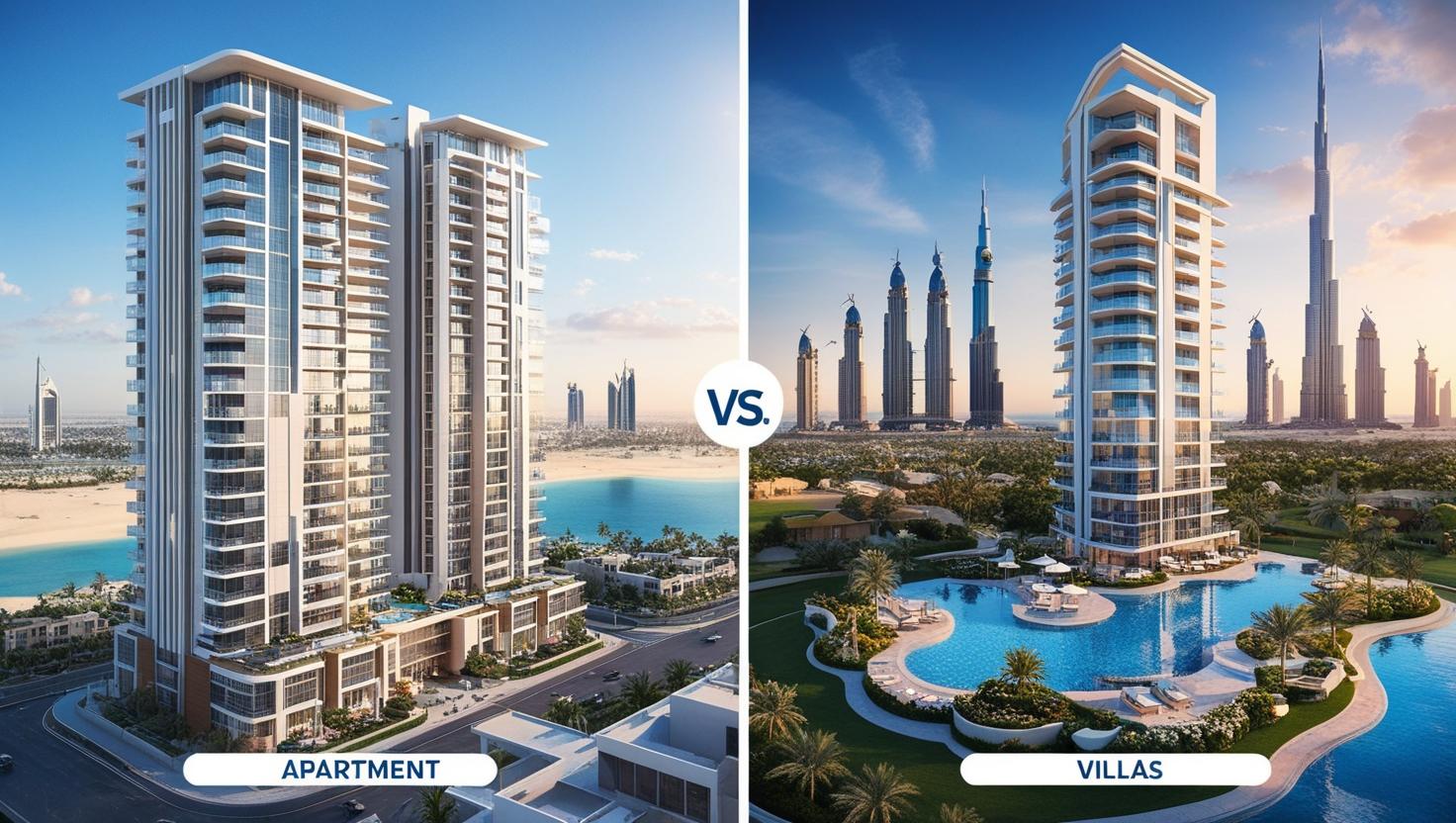 Apartments or Villas? What UAE Buyers Prefer in 2025 Apartments or Villas? What UAE Buyers Prefer in 2025