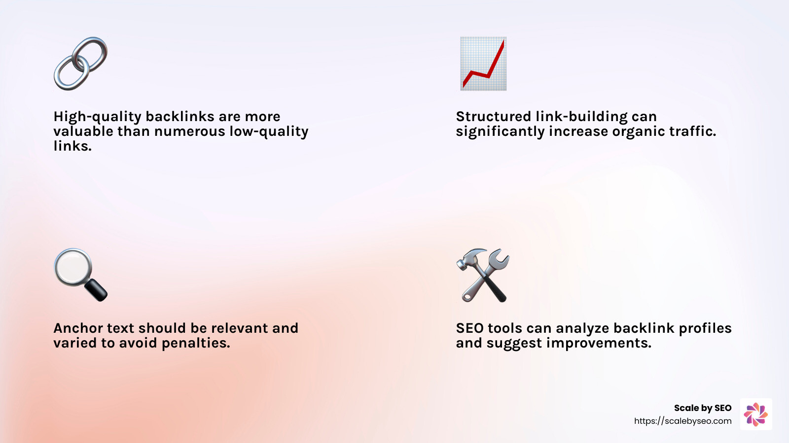 Choosing the Right Back Link Builder - back link builder infographic 4_facts_emoji_light-gradient