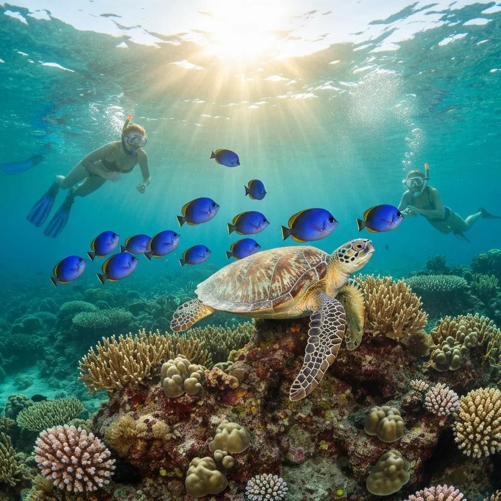 Sea turtle in islamorada florida with clearly unique charters