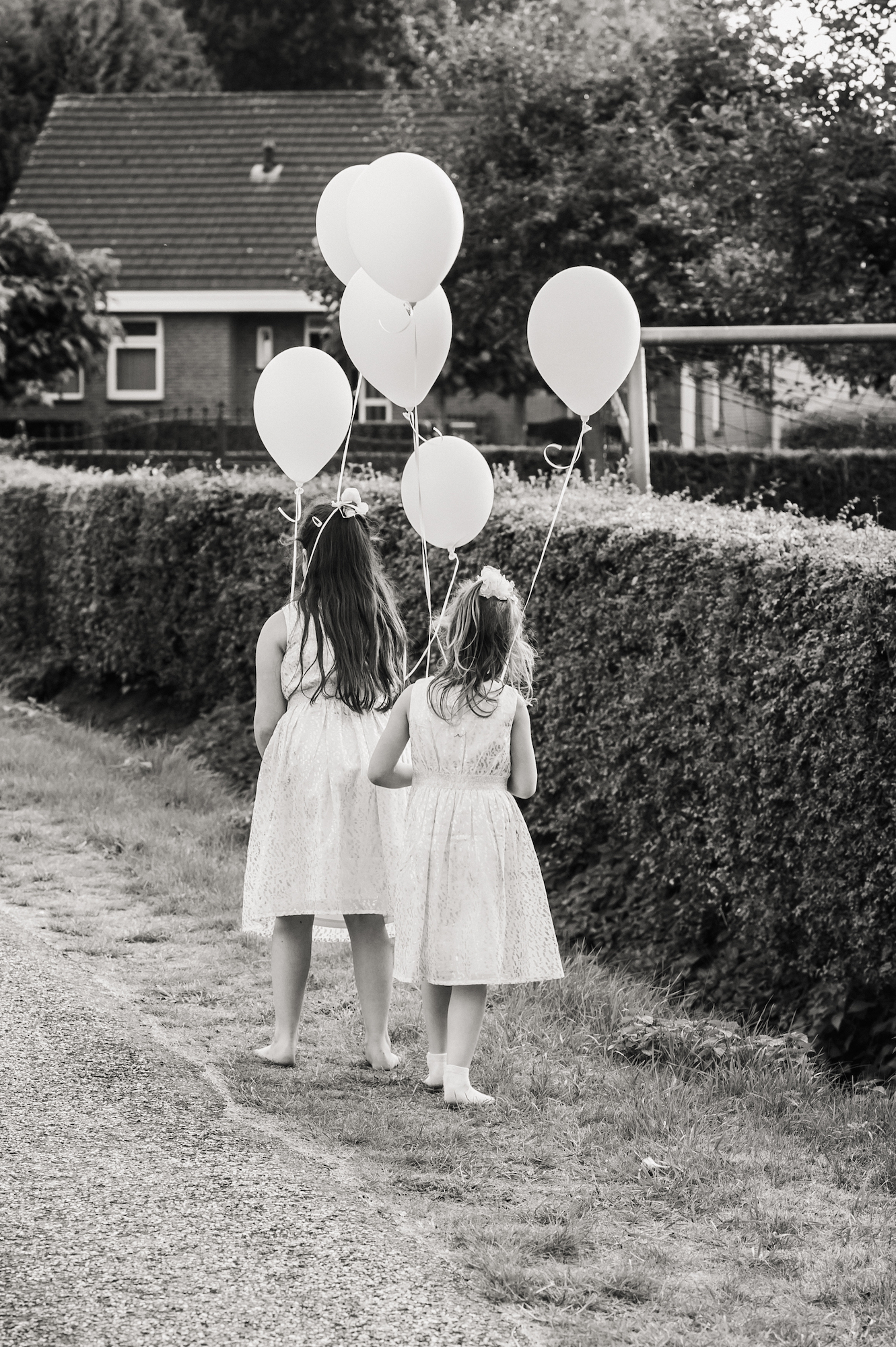backyard wedding ceremony
