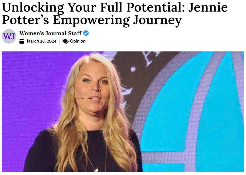 Women's Journal, Unlocking Your Full Potential, Article