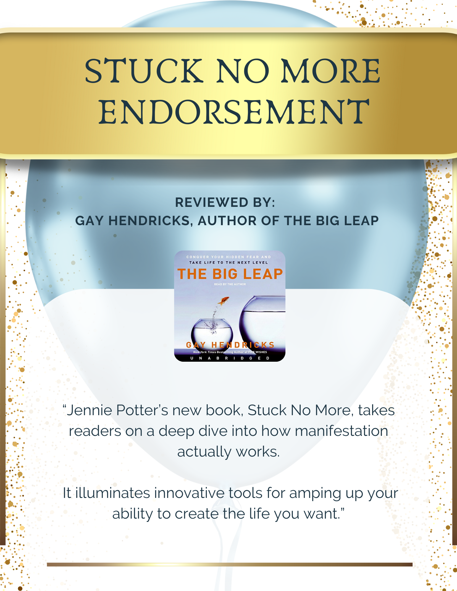 Gay Hendricks Endorsement