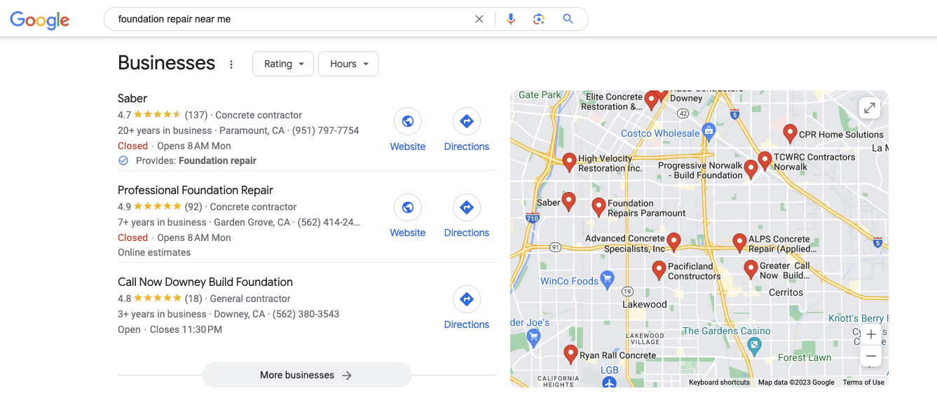google business profile example google business profile example