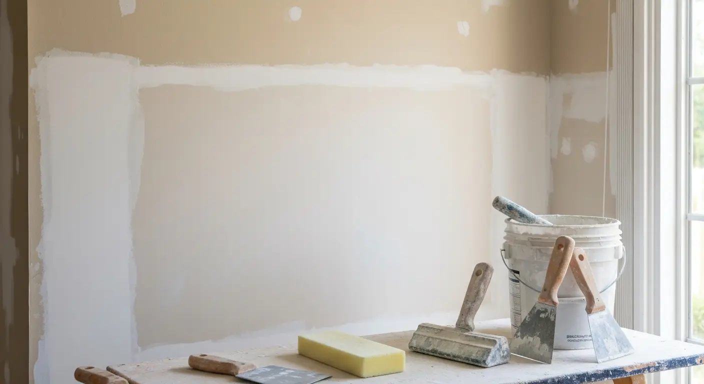 Drywall repair project