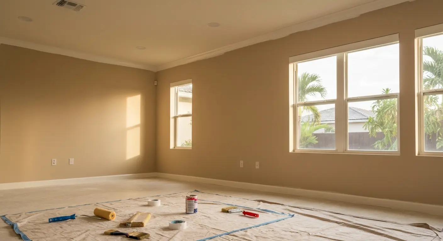 Interior painting service