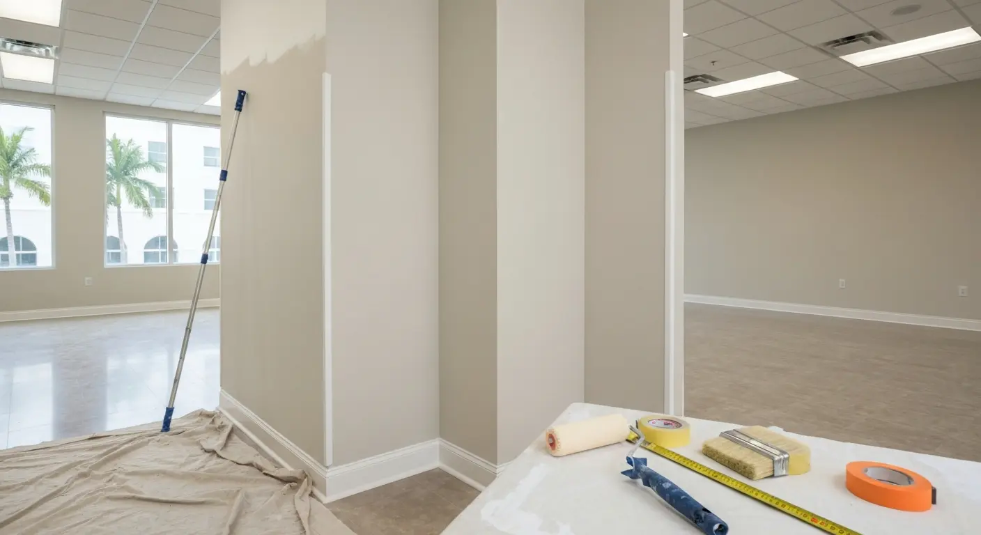 Commercial interior painting