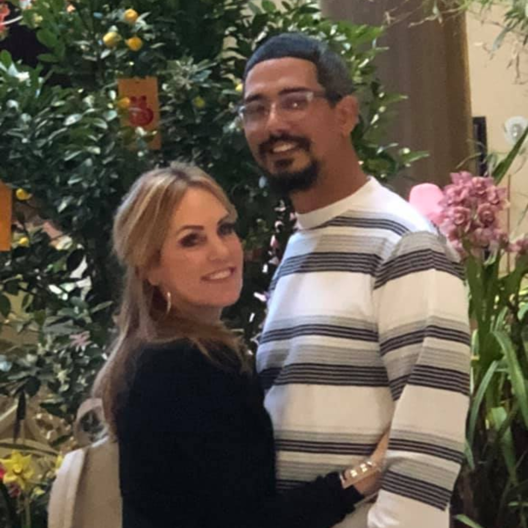 michelle and her husband michelle and her husband