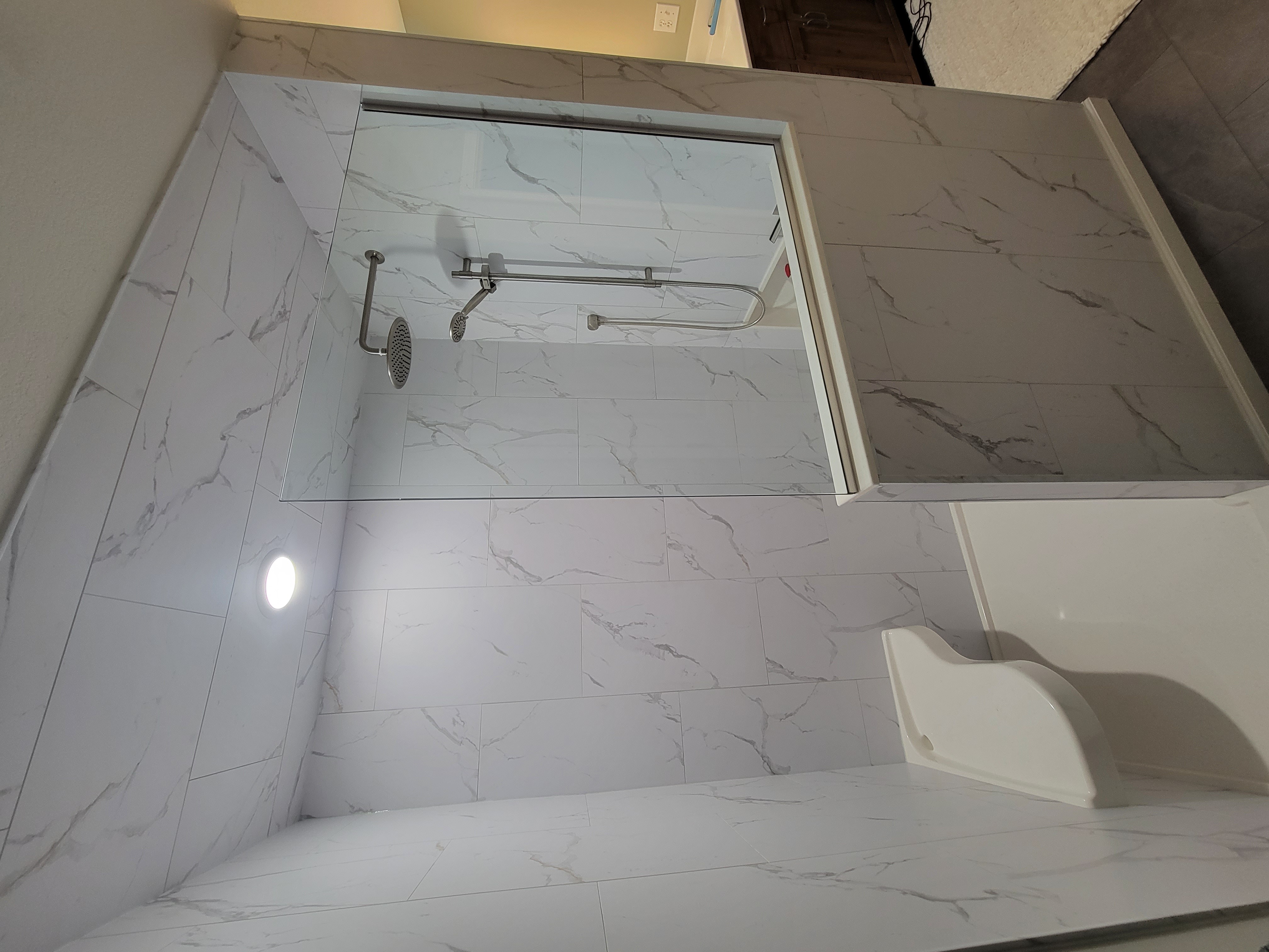 Remodeled Shower