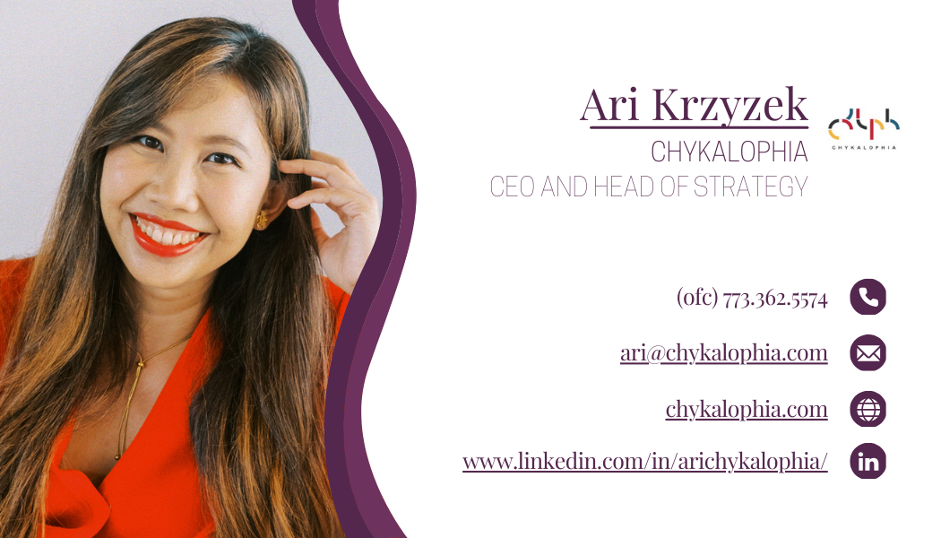 Image: Digital Business Card - Ari Krzyzek