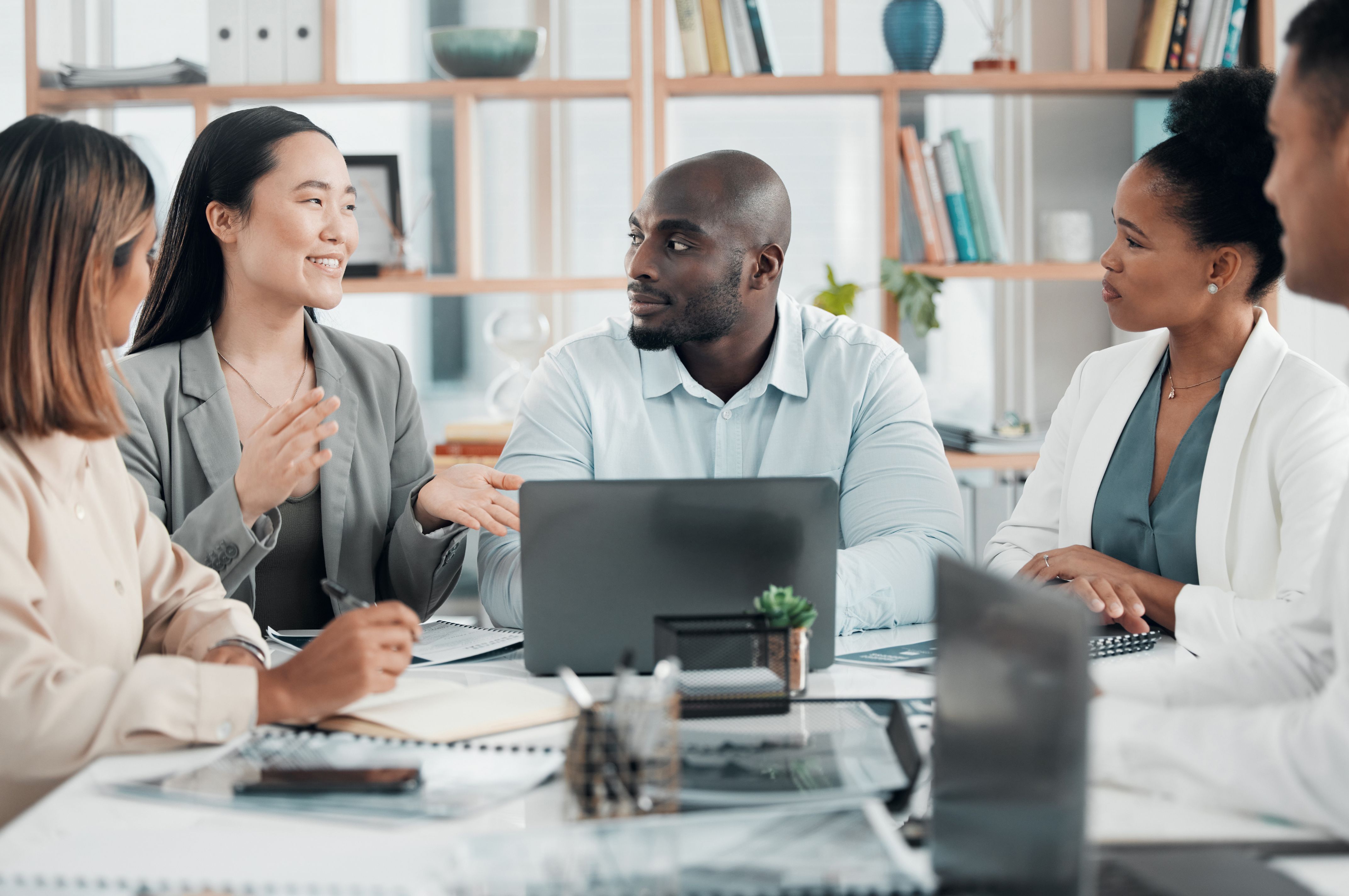 Image of diversity in meeting