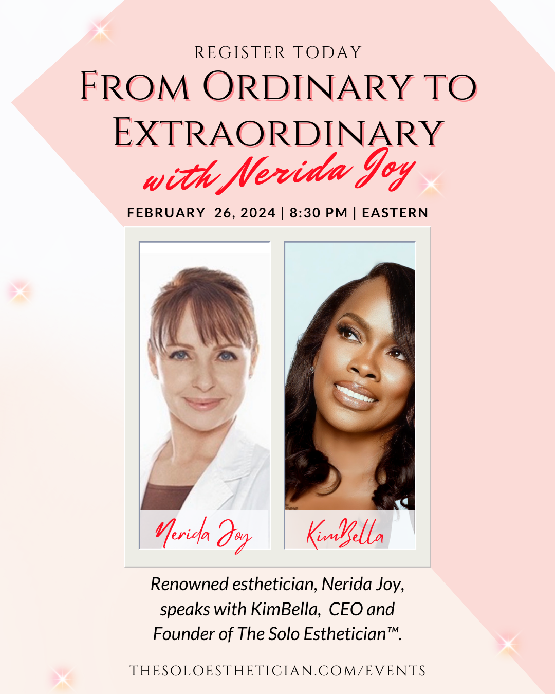 from ordinary to extraordinary with nerida joy