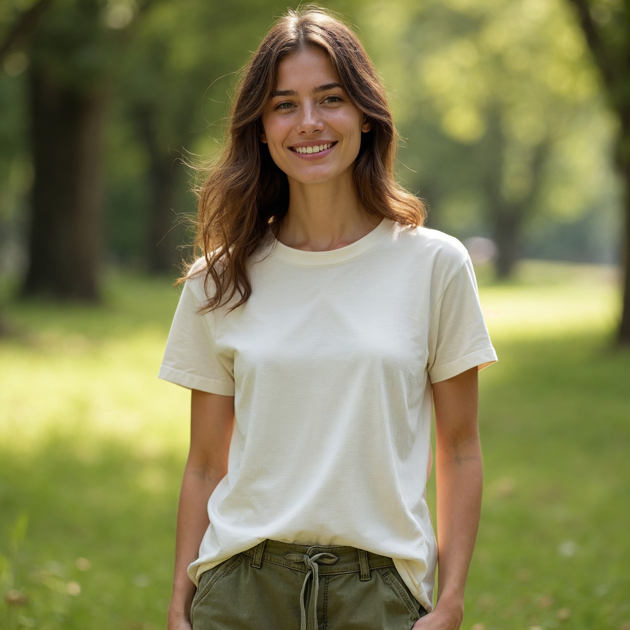 Organic Cotton – Eco-Friendly T-Shirt Fabric Organic cotton fabric close-up for eco-friendly custom T-shirts