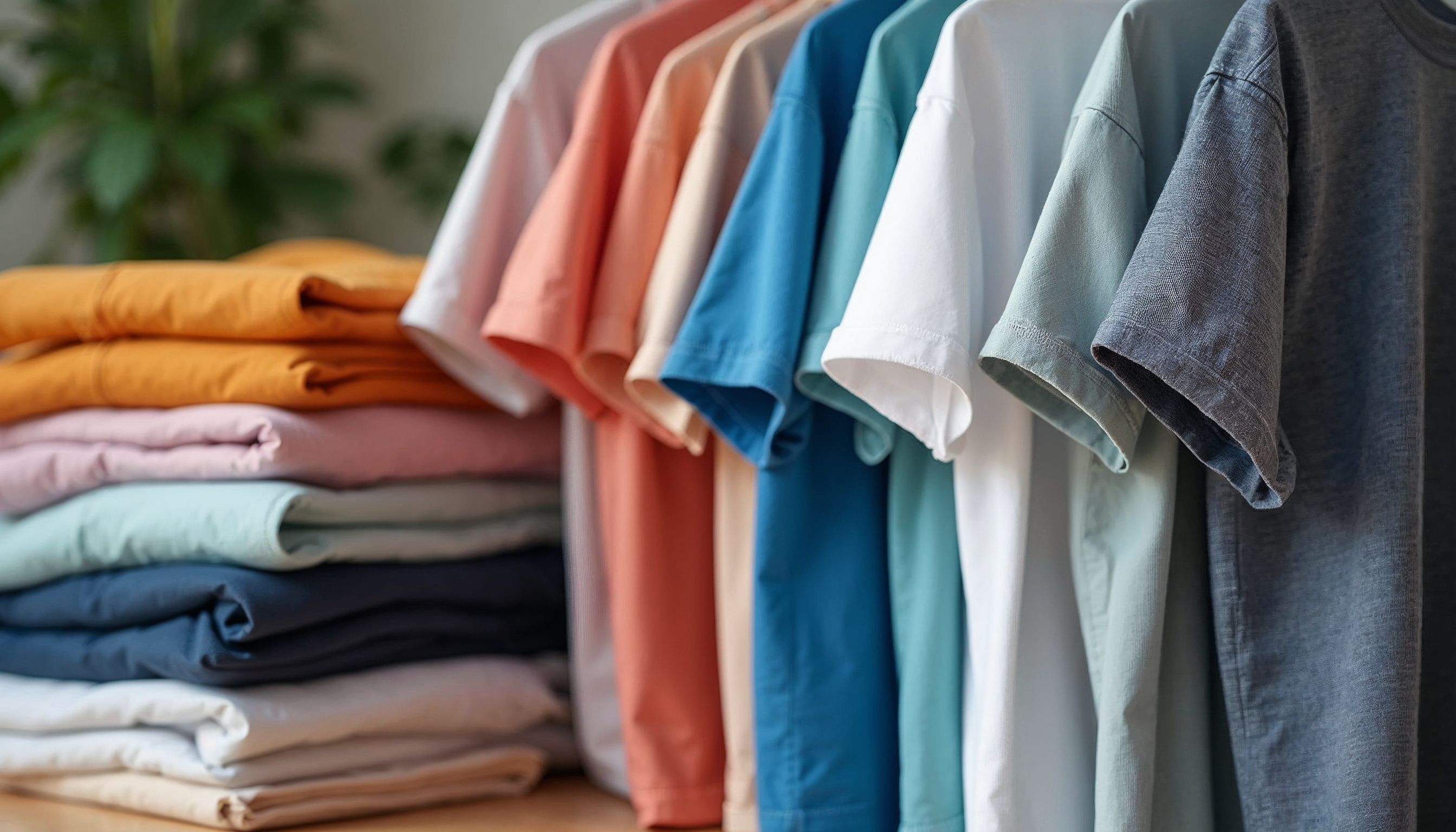 Best fabrics for custom T-shirt printing—cotton, polyester, blends, tri-blend and organic cotton.
