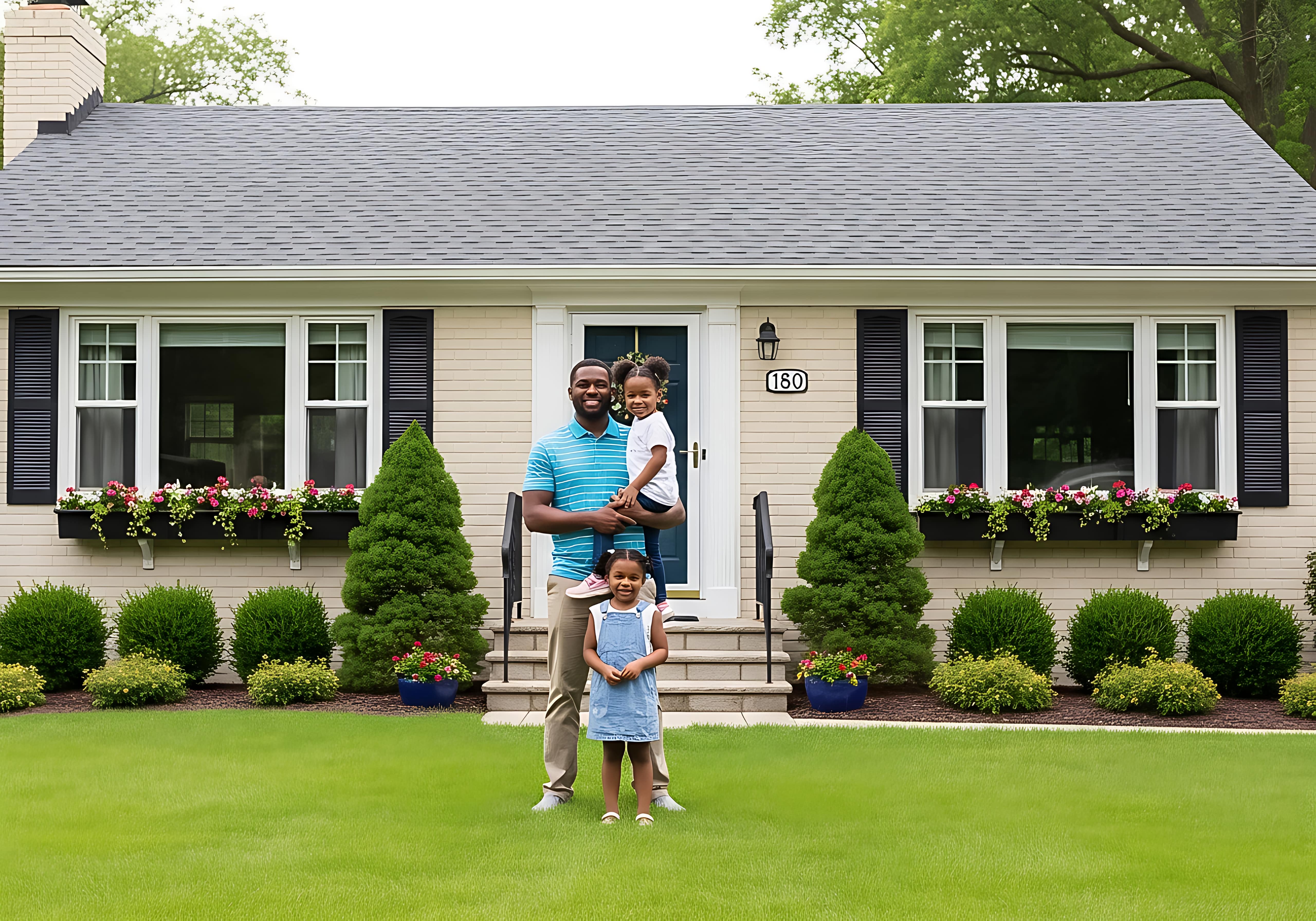H Plus team on a residential flat roof project
