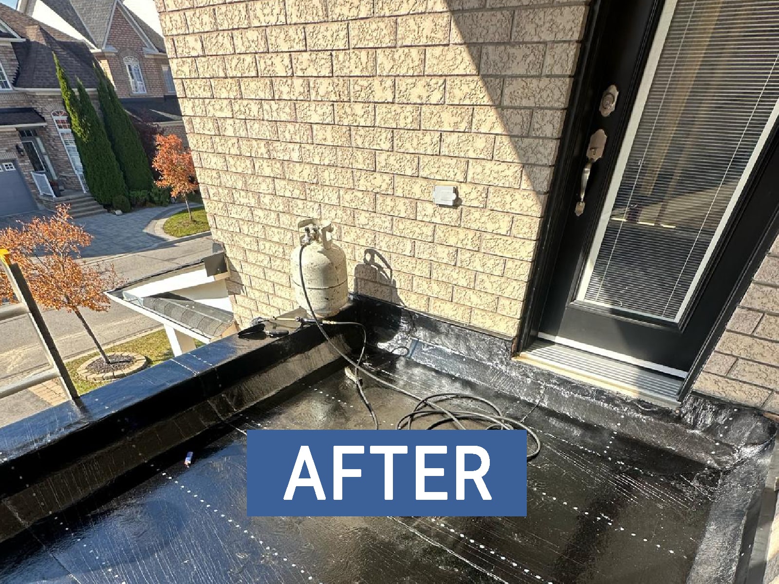 Markham Walkout Terrace — after