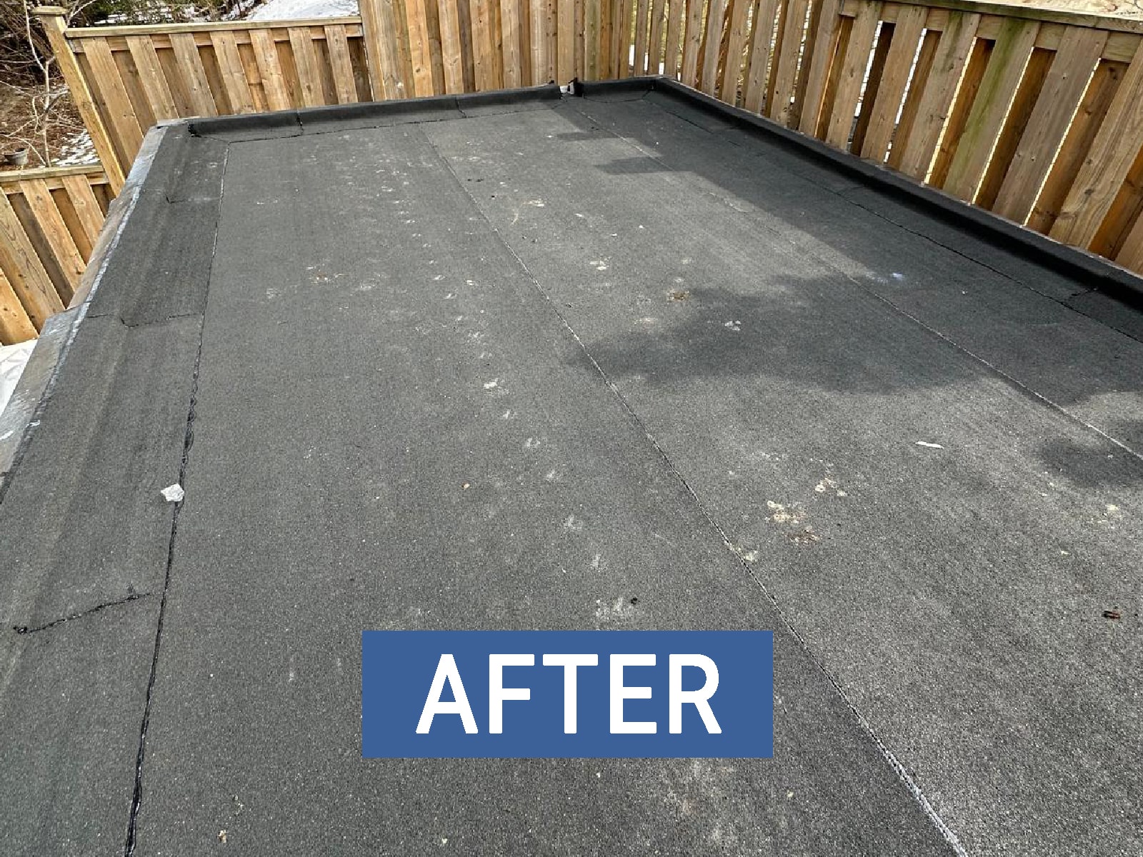 North York — Rooftop Waterproofing — after