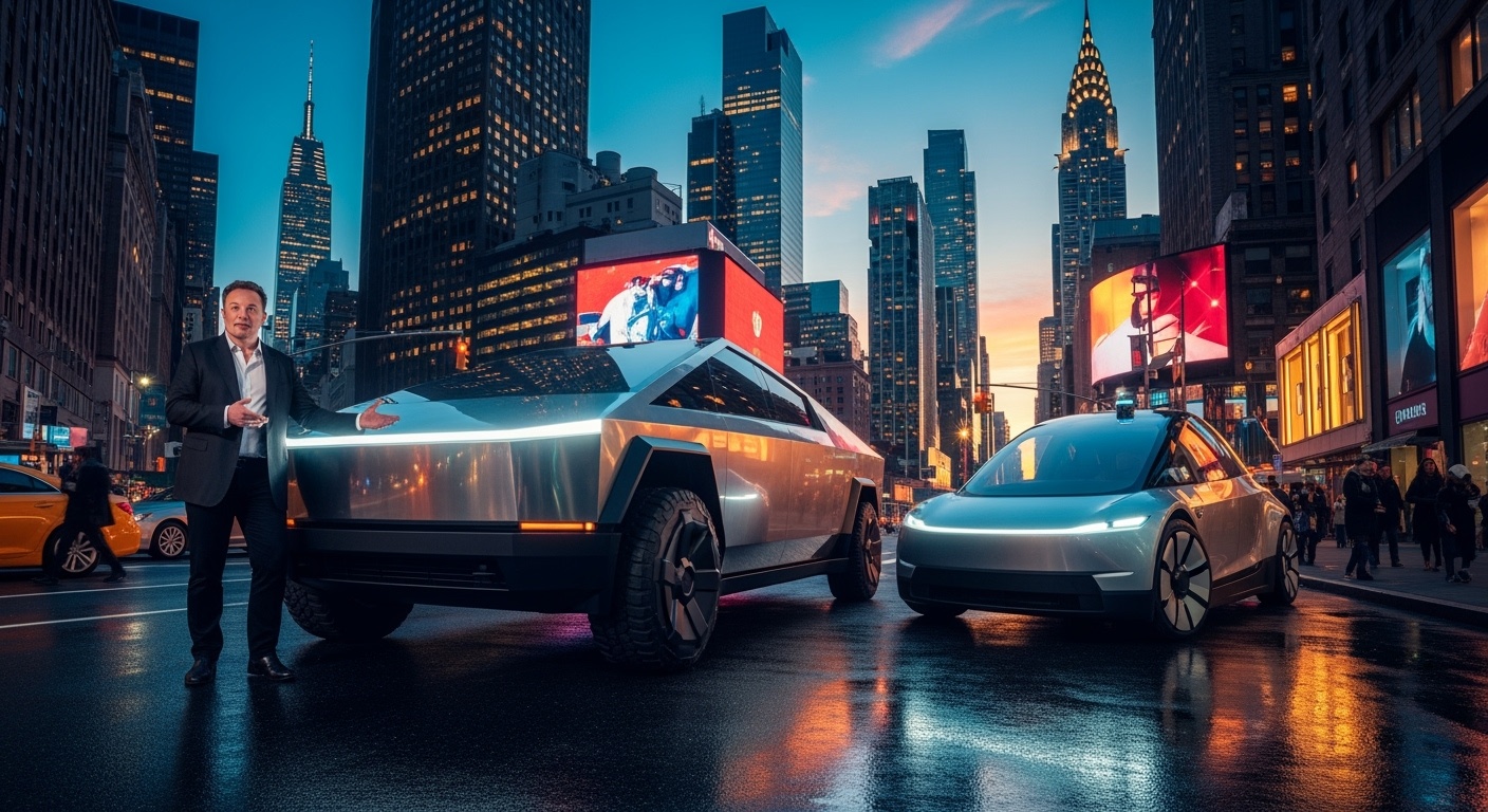 Tesla Robotaxi Autonomous Vehicle