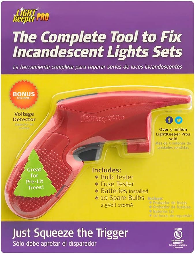 Ulta Lit Light Keeper PRO 01201 The Complete Tool for Fixing Miniature Light Sets Ulta Lit Light Keeper PRO 01201 The Complete Tool for Fixing Miniature Light Sets