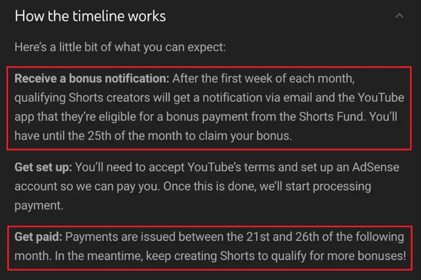 how timeline works- PCS Tubegrowth