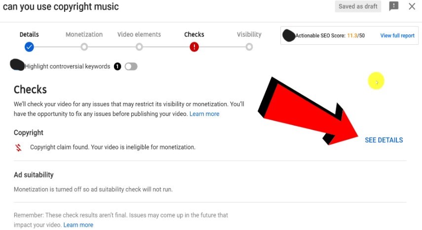 can you use copyright music, see details- PCS Tubgrowth