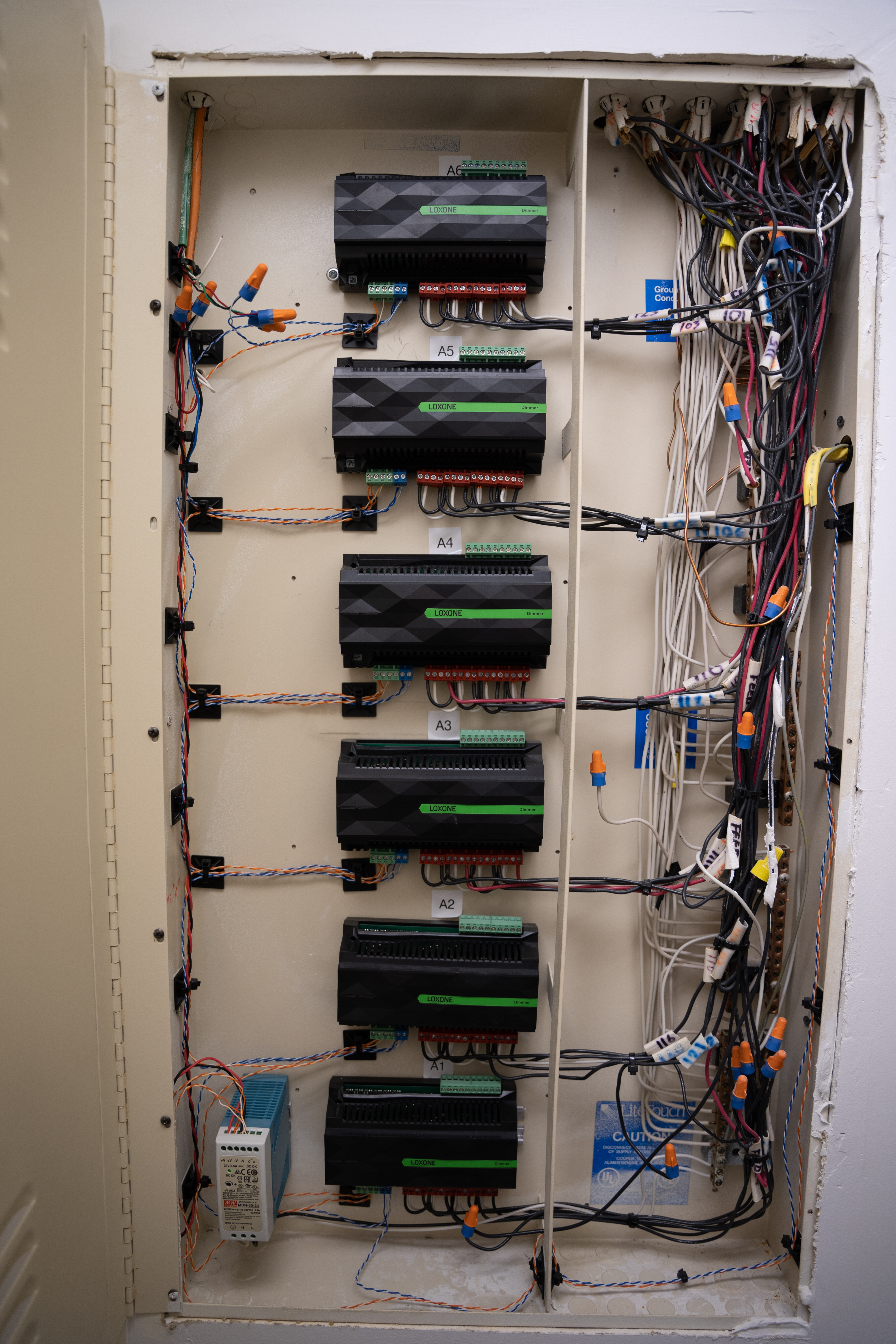 Loxone control panel detail