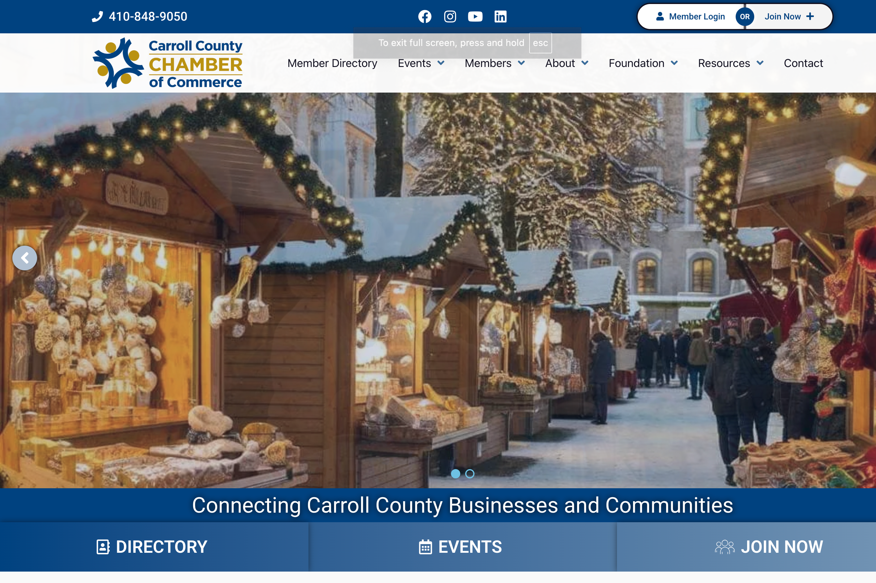 Carroll County, Maryland Chamber of Commerce Website Carroll County, Maryland Chamber of Commerce Website