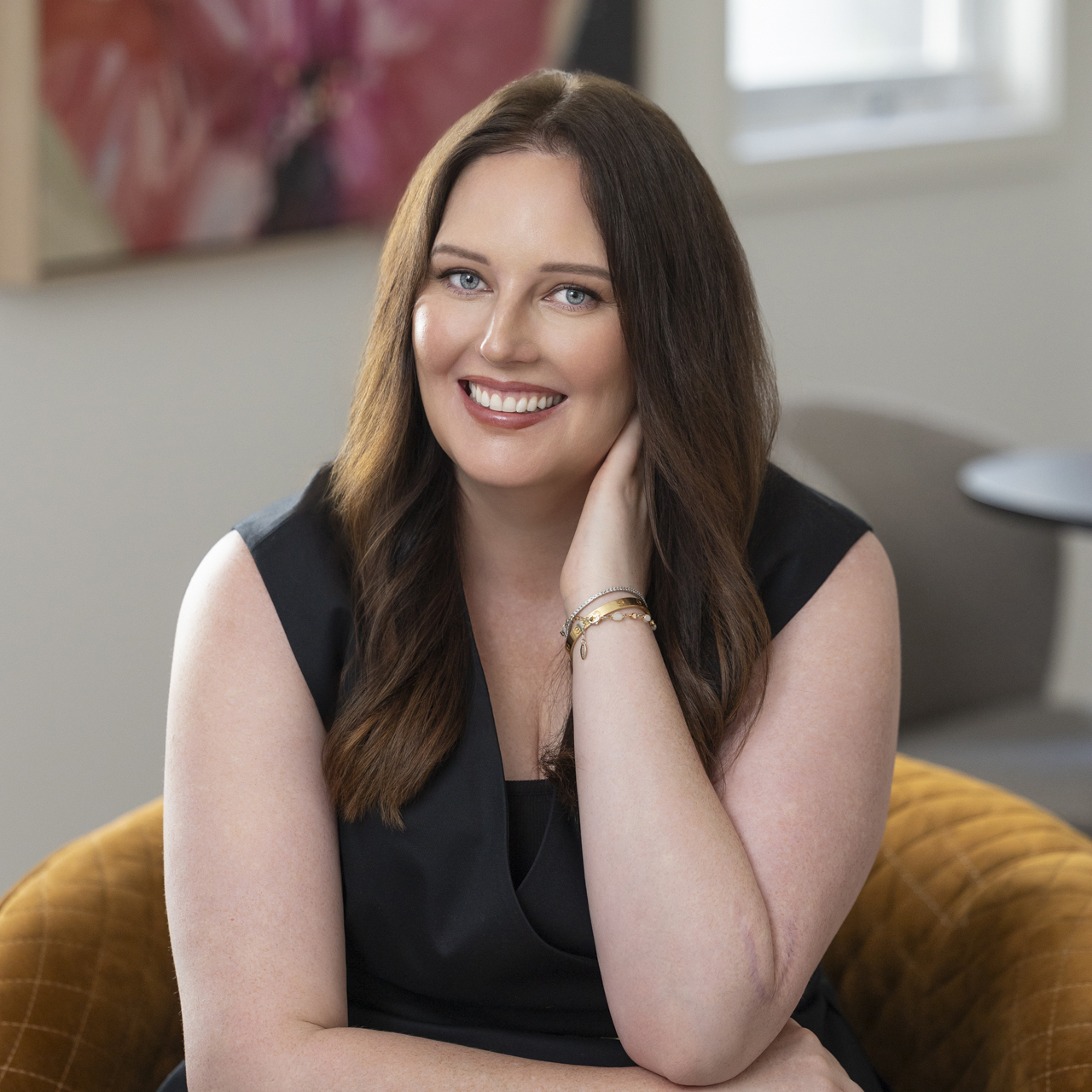 Personal branding portrait of a lady