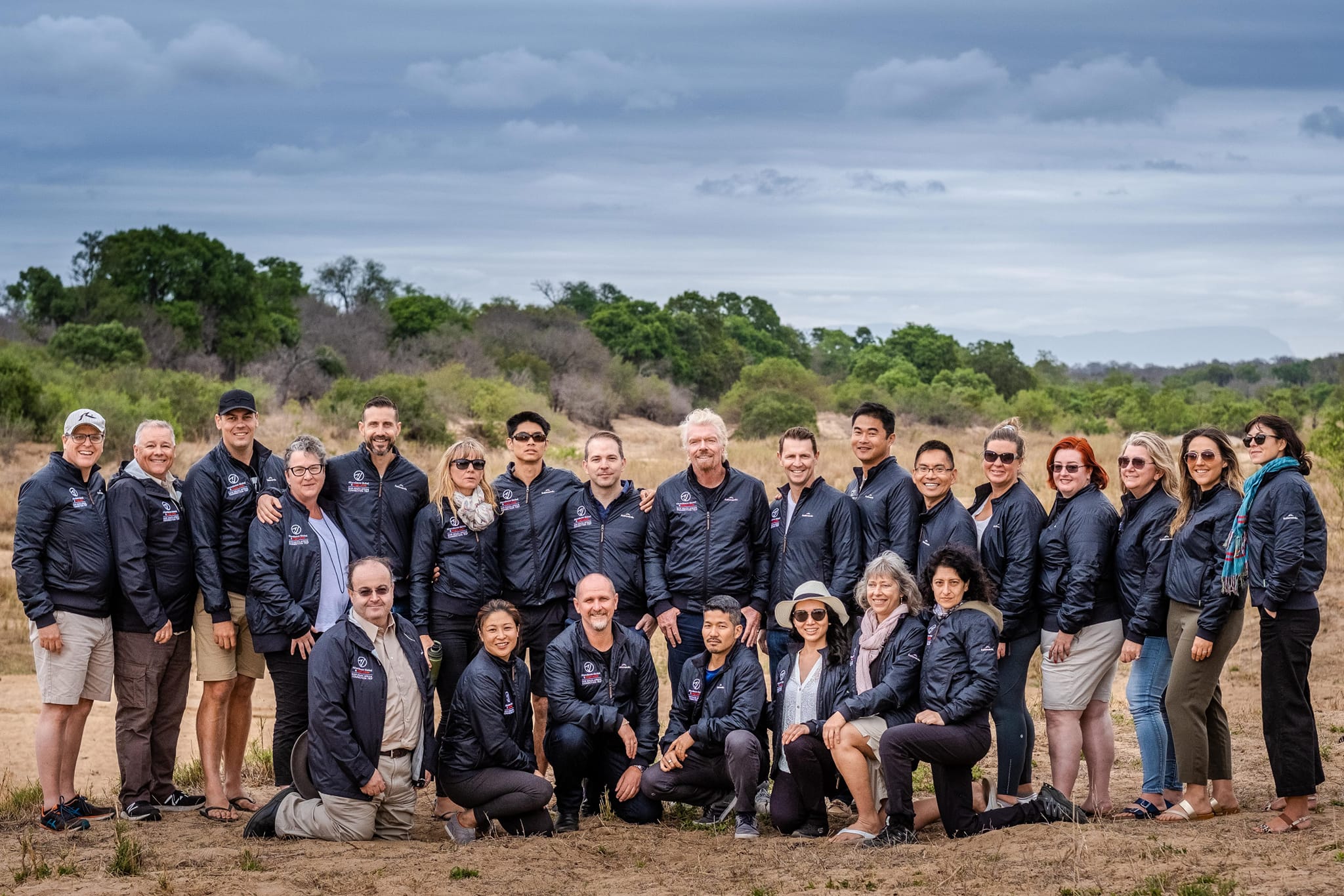 Richard Branson Trip South Africa