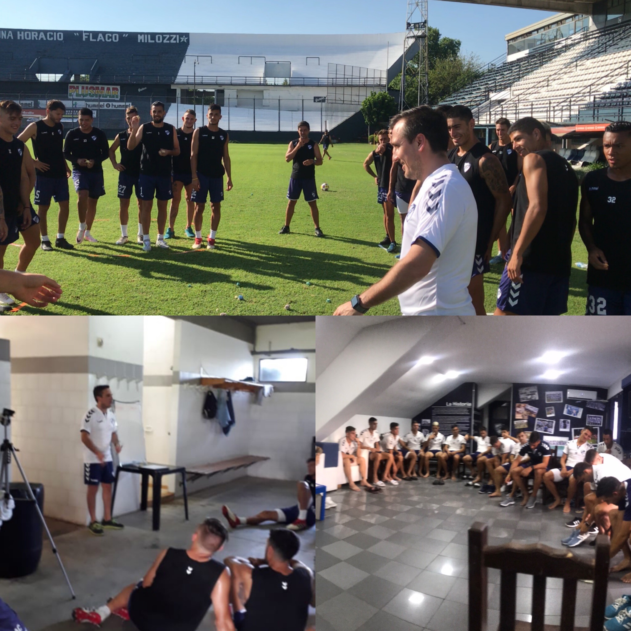 Atleta entrenando mentalmente