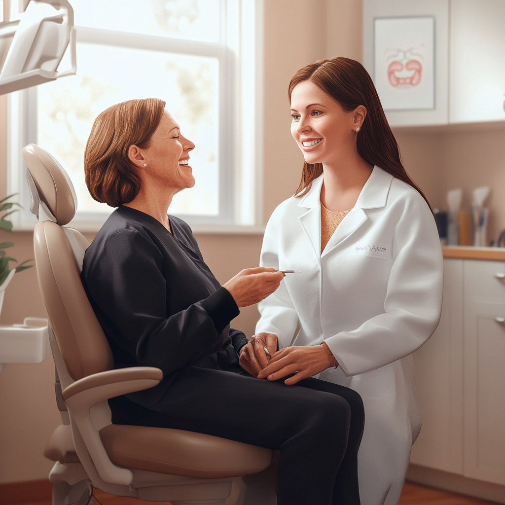 Orofacial Myofunctional Therapy on an adult Orofacial Myofunctional Therapy on an adult