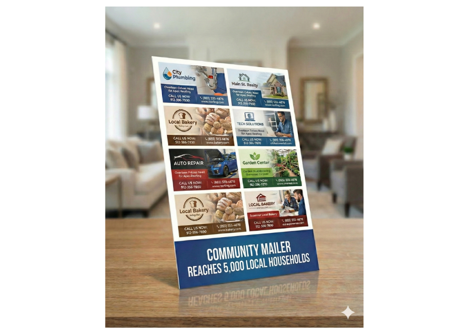 Community Mailer 16 Slot Layout with $250 spots