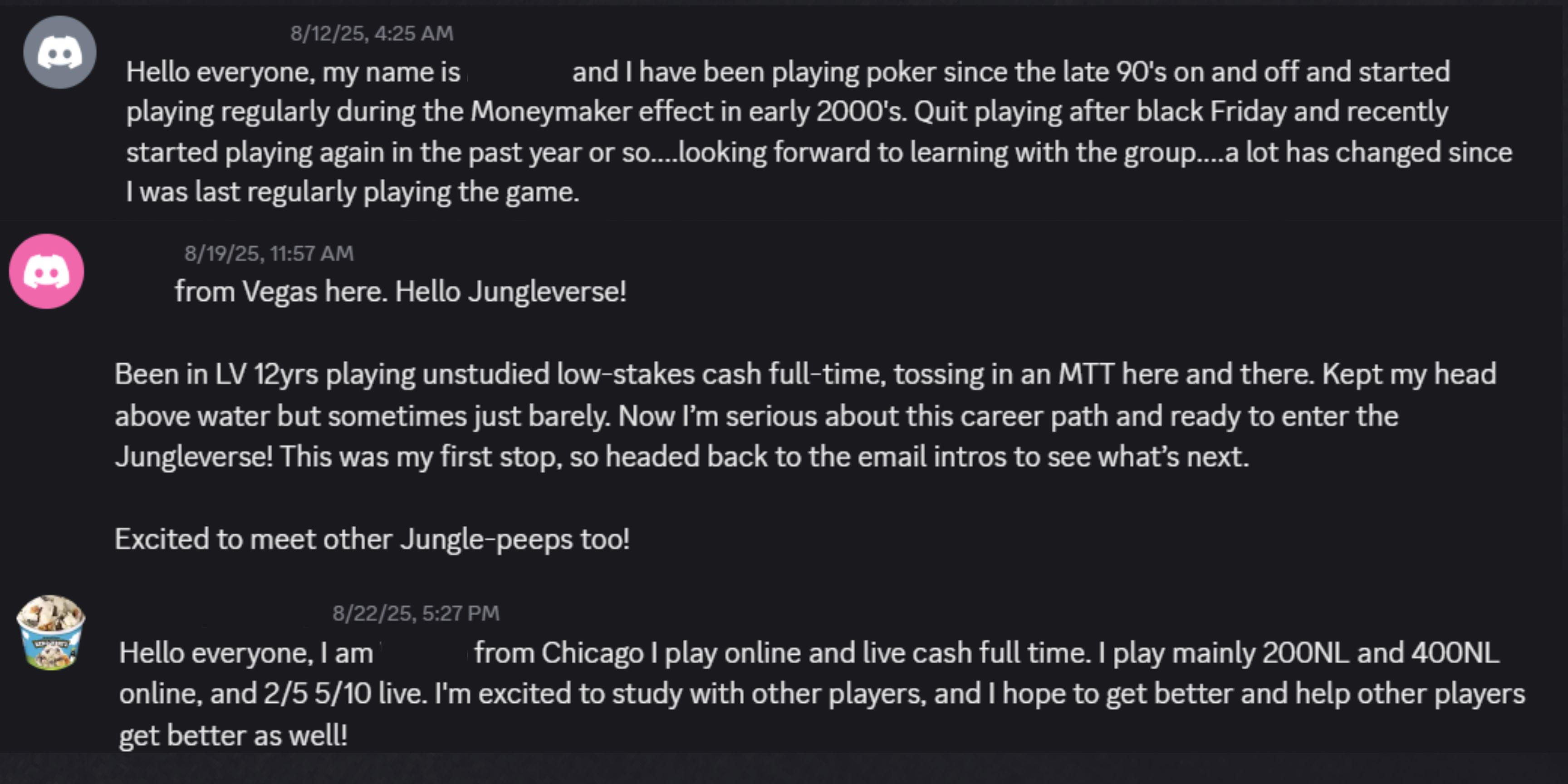 Jungleverse member introductions