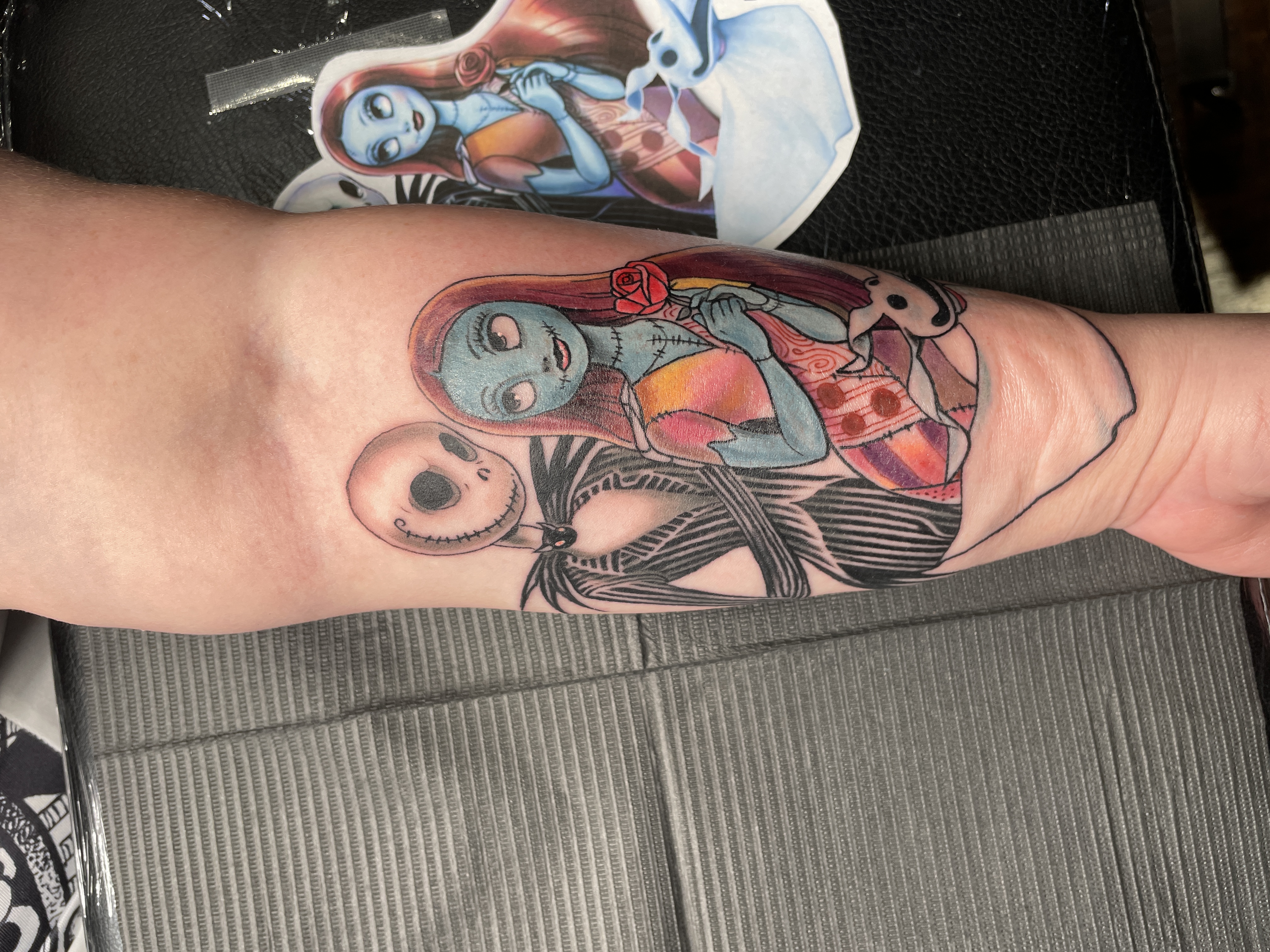 nightmare before christmas tattoo