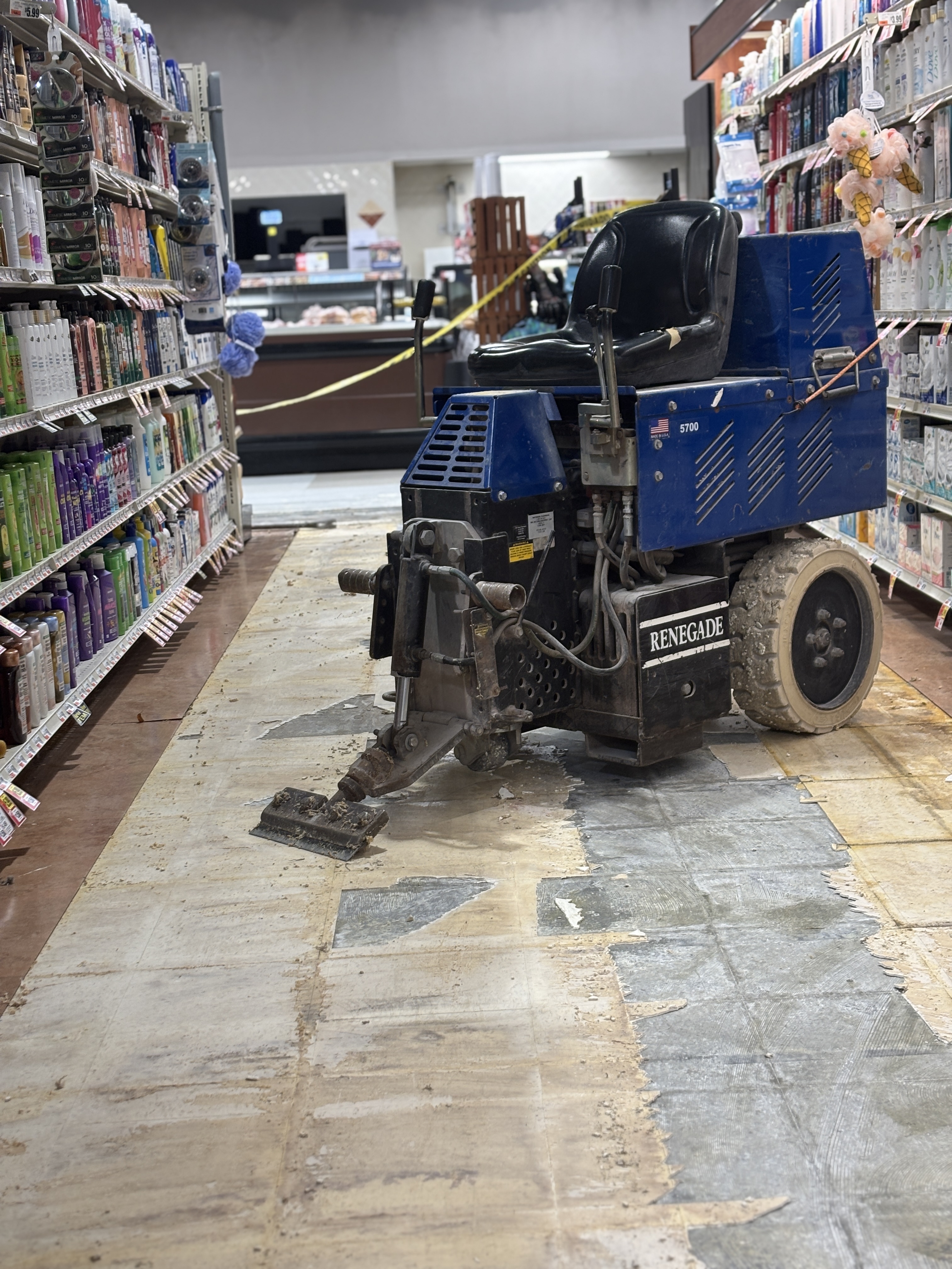 Flooring demolition and removal service