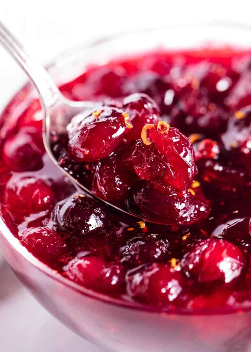 Cranberry sauce