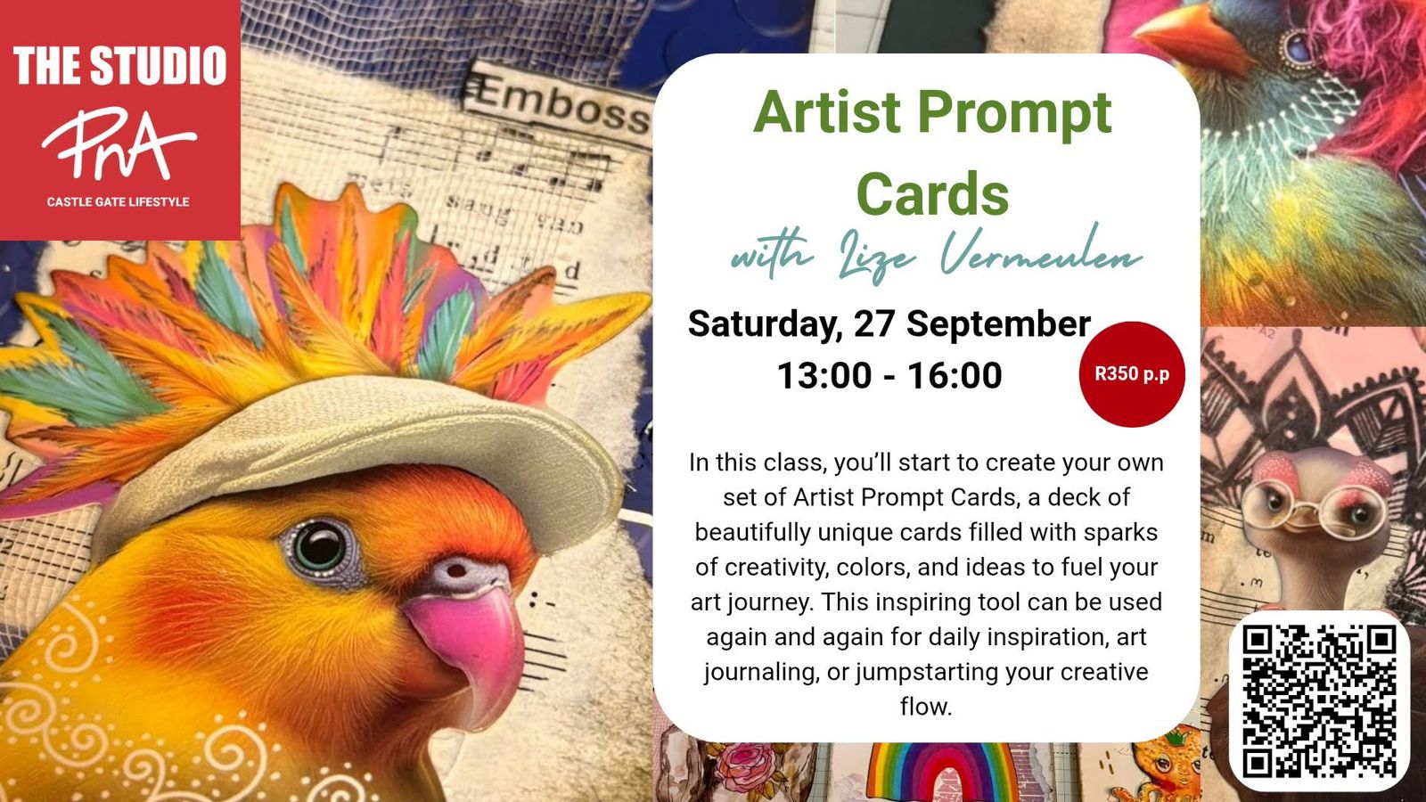 Artist Prompt Cards Class PNA Artist Prompt Cards Class PNA