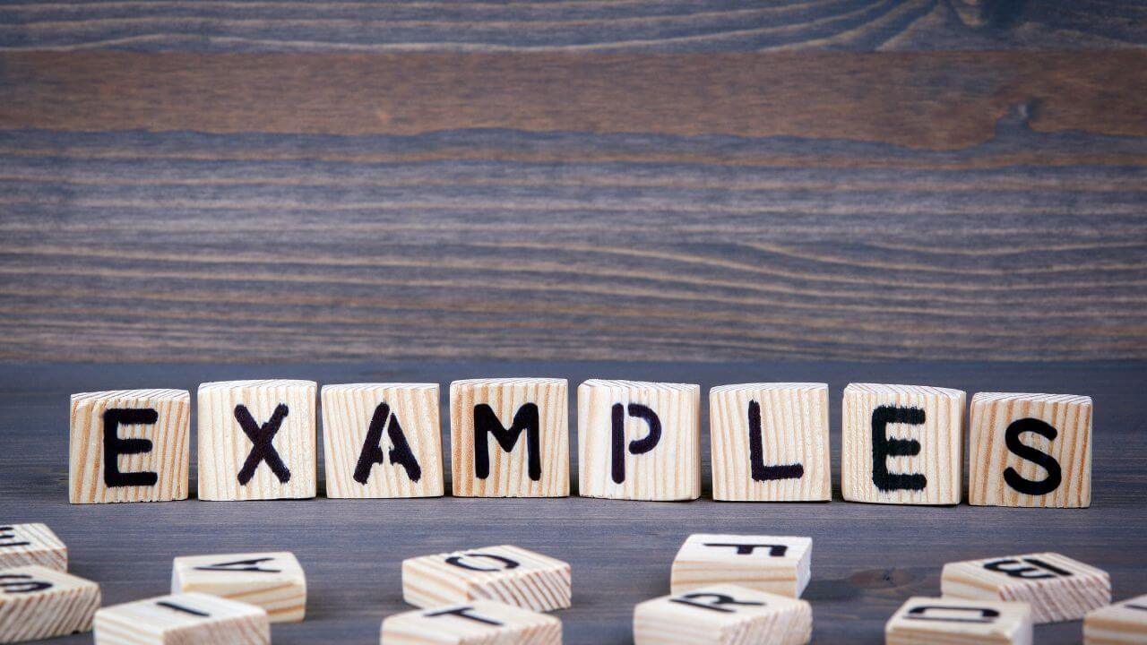 Wooden blocks spelling 'Examples' symbolizing real-world lateral movement case studies Wooden blocks spelling 'Examples' symbolizing real-world lateral movement case studies